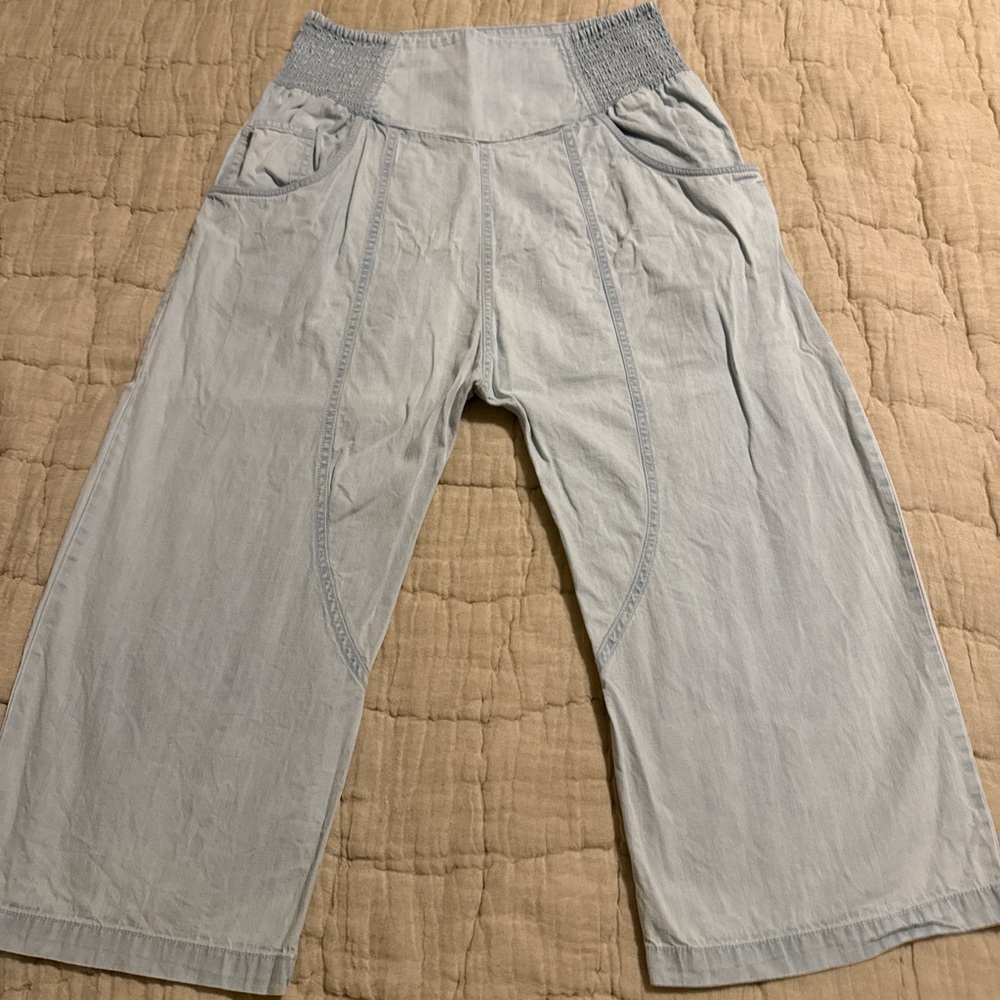 We The Free Light Blue Harem Jeans XS